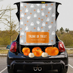 Trunk or Treat Halloween Hanging Car Banner Tapestry