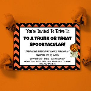 Trunk or Treat Kids Halloween Party Template