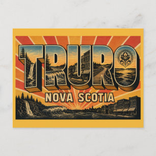 Truro Nova Scotia Hub of Nova Scotia Postcard