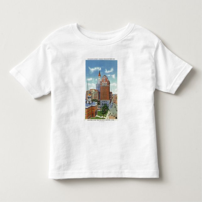 Trust Bldg and Travelers Tower View Toddler T-Shirt (Front)