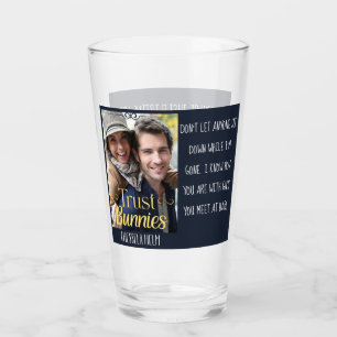 Trust Bunnies Pint Glass