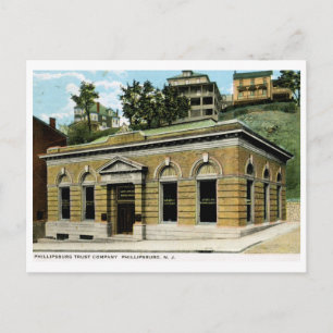 Trust Company, Phillipsburg NJ Vintage Postcard