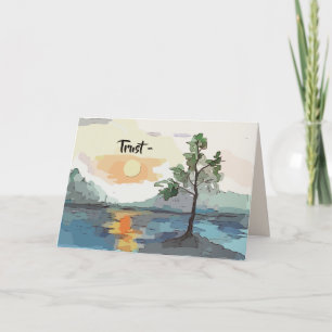 TRUST - GET WELL CARD