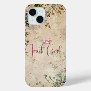 Trust God Faith Christian iPhone 15 Case