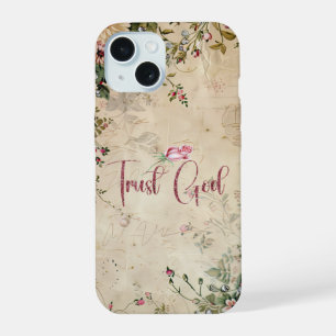 Trust God Faith Christian iPhone 15 Case