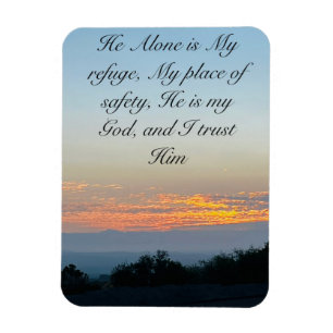 Trust Him Magnet