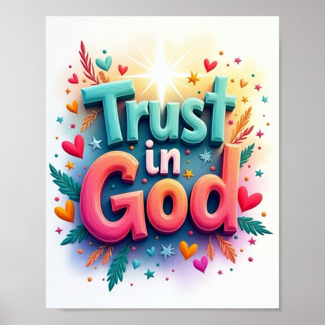 Trust in God Poster (Front)