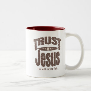 Trust in Jesus mug