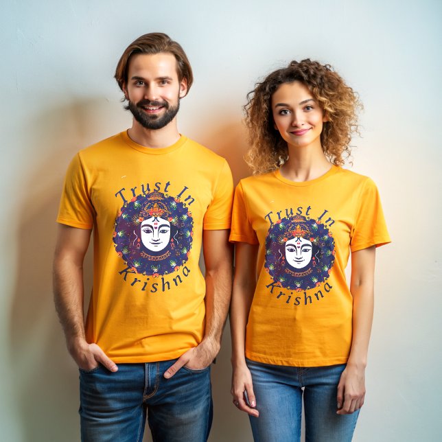 Trust in Krishna Inspirational T-Shirt (Creator Uploaded)