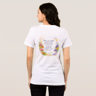 Trust in the Lord adult tshirt