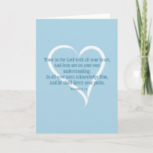 Trust in the Lord Card