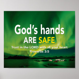 TRUST IN THE LORD Christian Poster