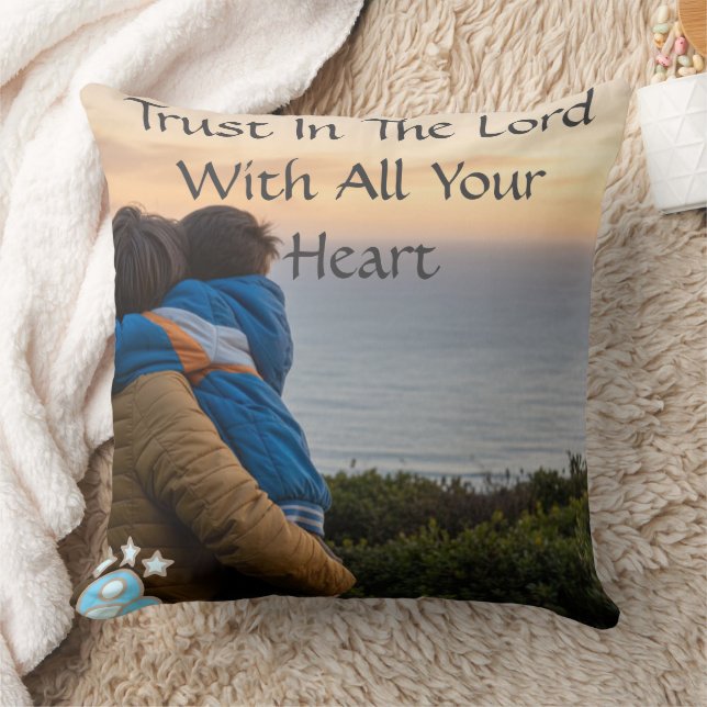 Trust In The Lord Cushion (Blanket)