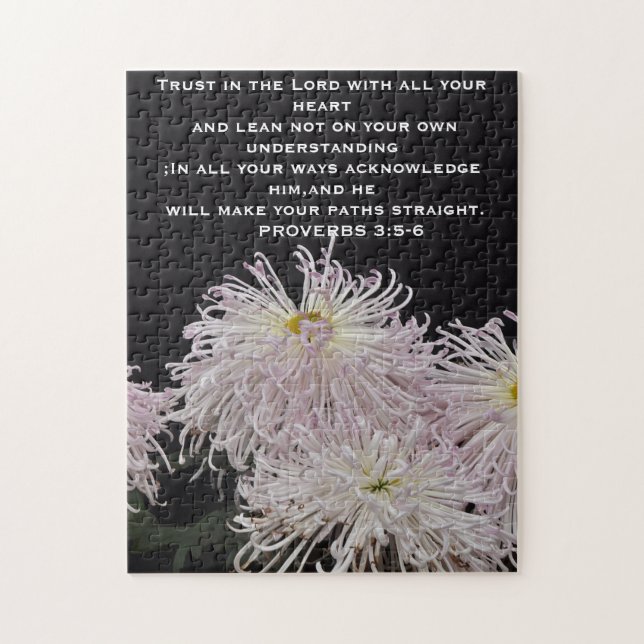 Trust in the Lord Jigsaw Puzzle (Vertical)