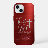 Trust in the Lord KJV Bible Verse iPhone 12 Case
