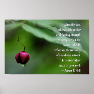 Trust in the Lord Motivational  Poster
