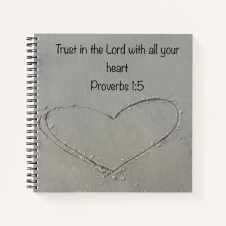 Trust in the Lord  Notebook