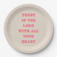 Trust In The Lord Proverbs 3:5-6 Bible Verse Quote