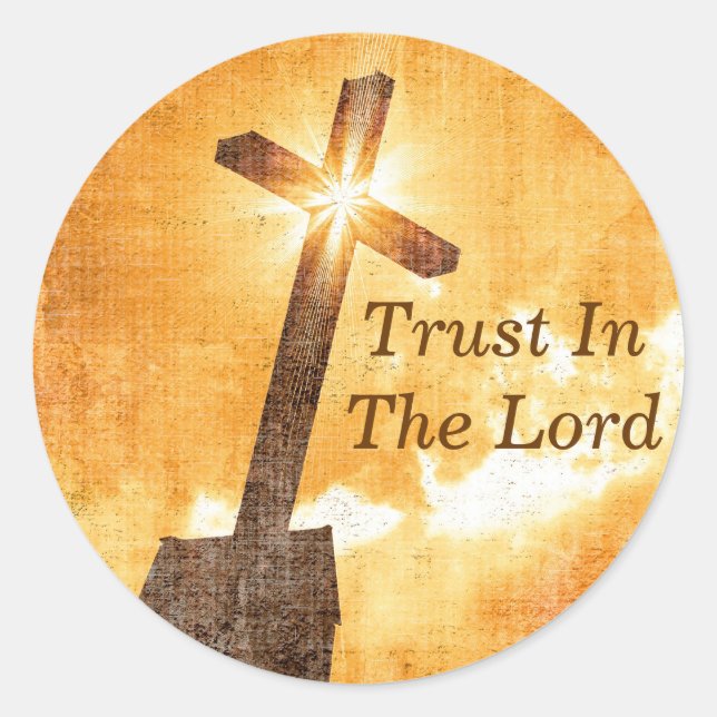 Trust In The Lord Stickers (Front)