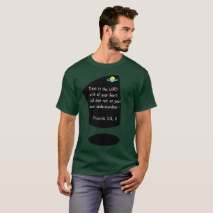 Trust In The LORD - White Lettering T-Shirt