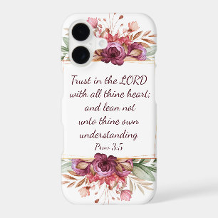 Trust in the LORD with all thine heart; and lean