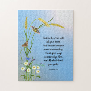 Trust in the Lord with all your heart Jigsaw Puzzl Puzzle