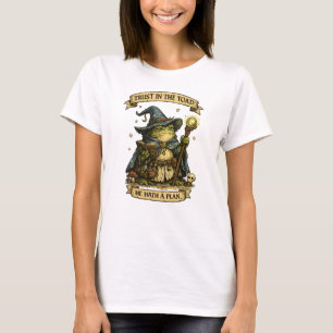 Trust In The Toad Funny Wizard Frog Shirt Mediev