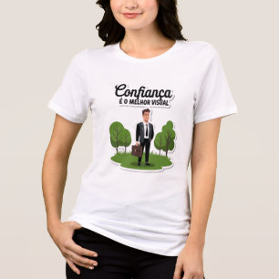 Trust is the best visual Tri-Blend shirt