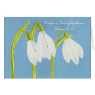 Trust Jehovah-Do Good~SnowDrops~Spanish