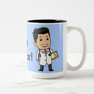 Trust Me Doc Two-Tone Coffee Mug