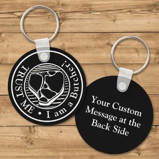 Trust me, I am a Butcher Keychain