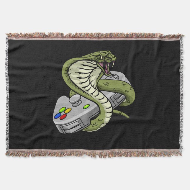 Trust Me I Am A Gamer Throw Blanket (Front)