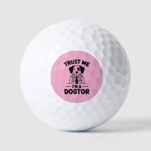 Trust Me I’m a Dogtor Golf Balls