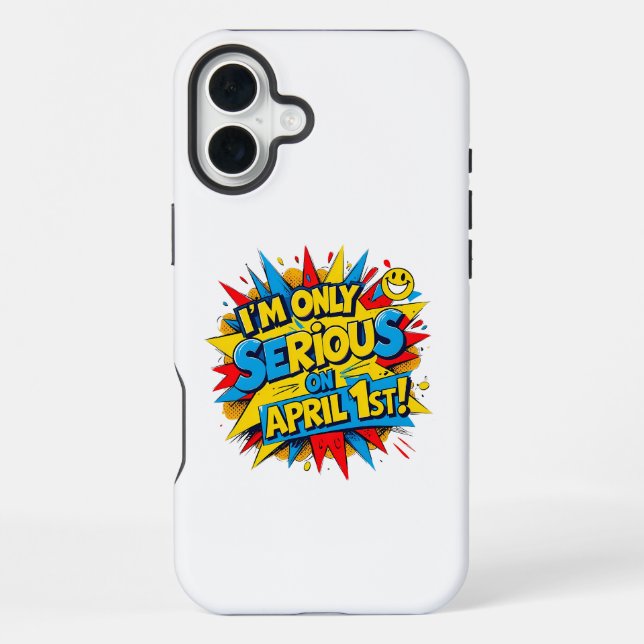 Trust Me, I’m Not Fooling – Fun April Fools Design iPhone Case (Back)