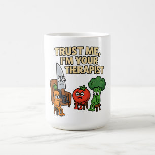 Trust Me, I’m Your Therapist – Funny Cartoon Coffee Mug
