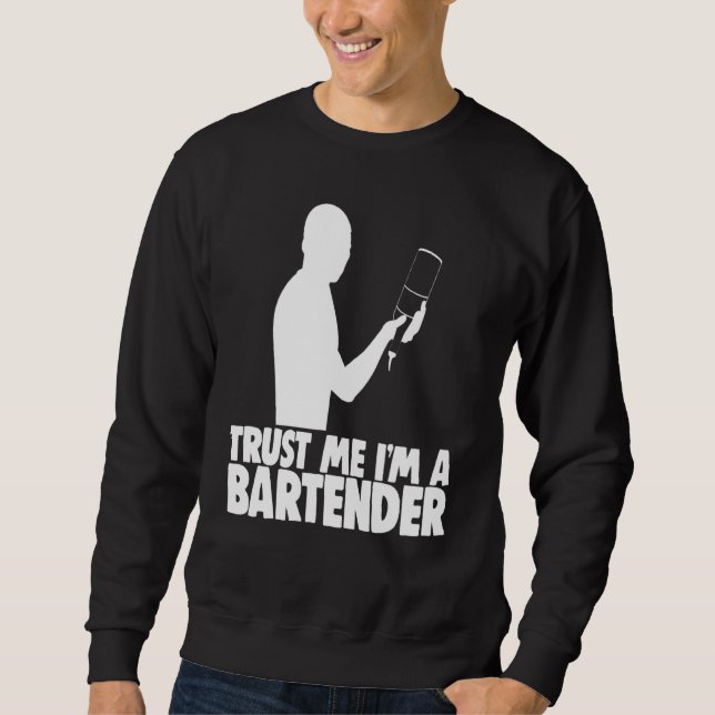 Trust Me Im A Bartender Bar Worker Tee Bartenders  (Front)