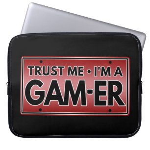 TRUST ME IM A GAMER LAPTOP SLEEVE