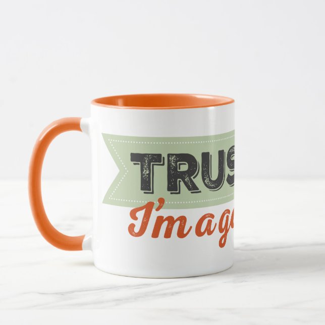 Trust me. I'm a Gardener! Mug (Left)
