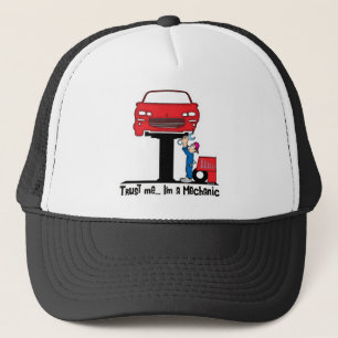 Trust Me I'm a Mechanic Funny Auto Mechanic Trucker Hat
