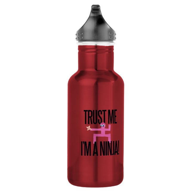 Trust me I'm a Ninja 532 Ml Water Bottle (Right)