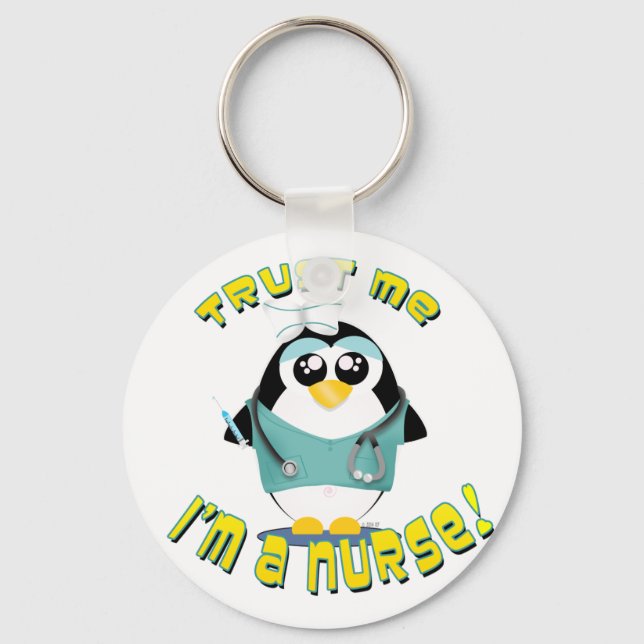 Trust Me I'm a Nurse Key Ring (Front)
