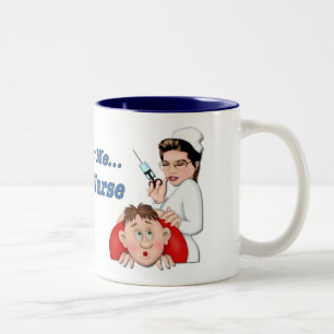 Trust Me - I'm a Nurse Two-Tone Coffee Mug