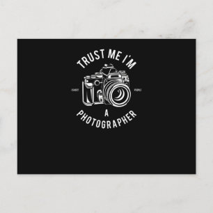Trust me i'm a Photographer Postcard