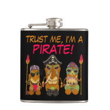 Trust Me, I'm a Pirate, Funny Tiki Pirates, Black