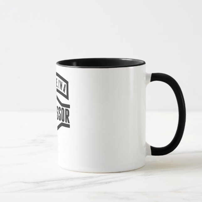 Trust Me I'm A Professor Mug (Right)