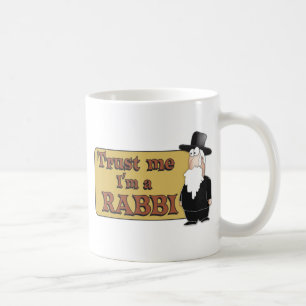 Trust Me - I'M A RABBI - Great Jewish humour Coffee Mug