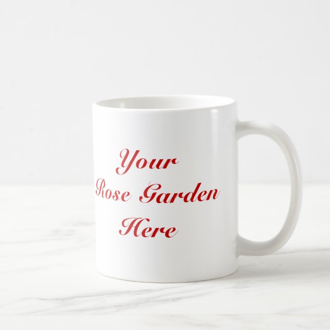 Trust Me I'm A Rosarian Gardener Saying Coffee Mug (Right)