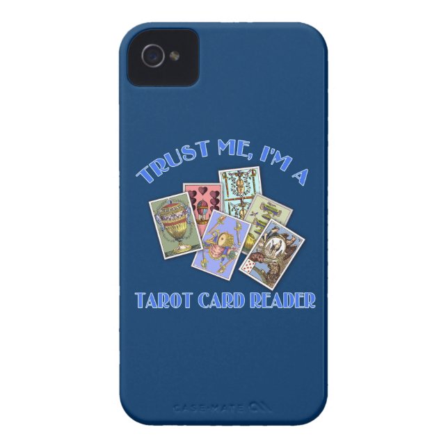 Trust Me I'm a Tarot Card Reader Case-Mate iPhone Case (Back)