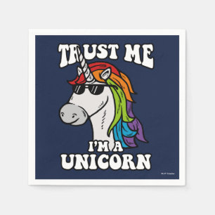 Trust Me I'm A Unicorn Napkin