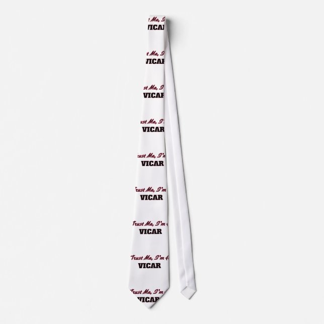 Trust me I'm a Vicar Tie (Front)